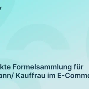 Kompakte Formelsammlung