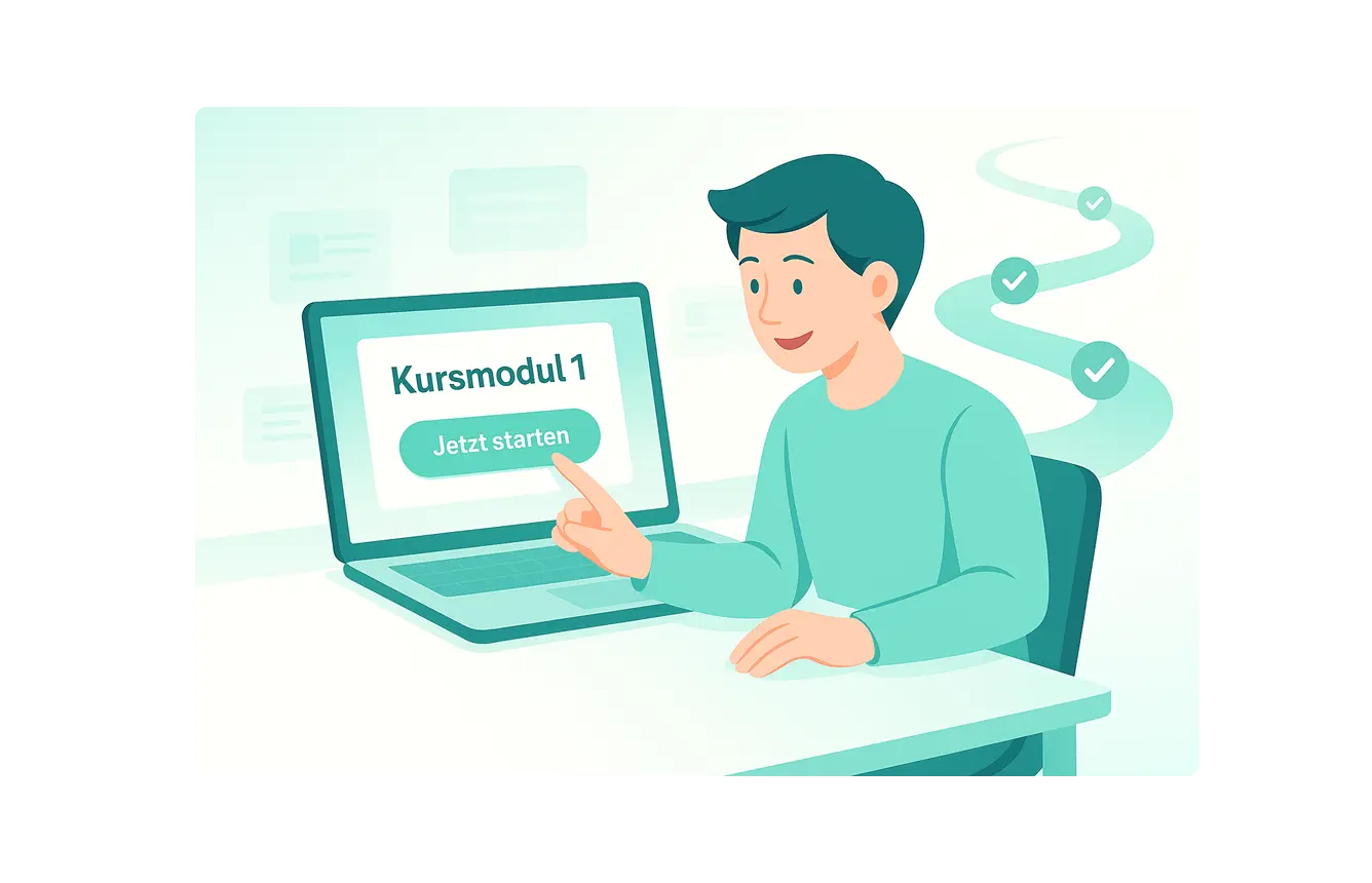 Image Kursmodul 1 starten